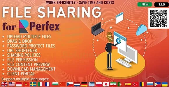 File Sharing module for Perfex CRM