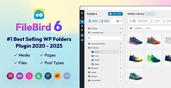 FileBird Pro WordPress Plugin