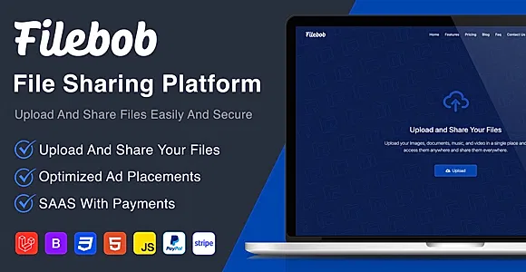 Filebob - File Sharing And Storage Platform (SAAS)