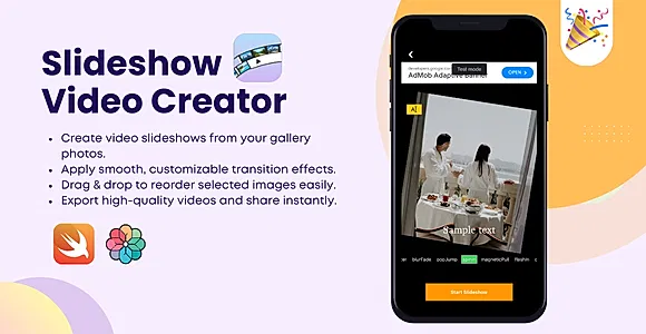 Film Maker – Slideshow Video Creator + Admob