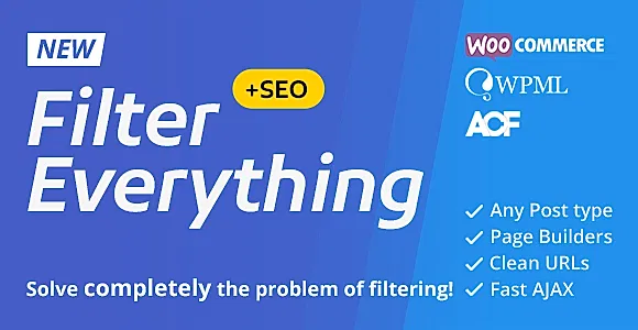 Filter Everything PRO WordPress Plugin