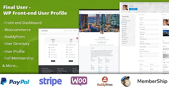 Final User - WP Front-end User Profiles