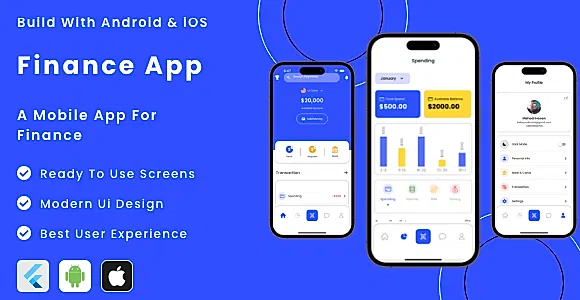 Finance App - Flutter Mobile App Template
