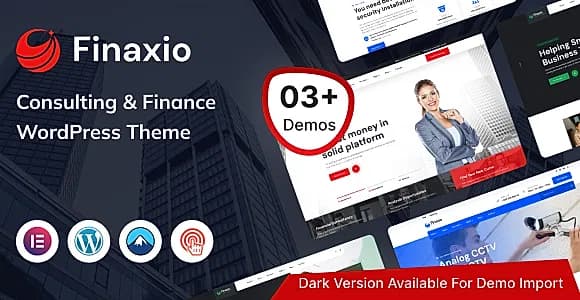 Finaxio WordPress Theme