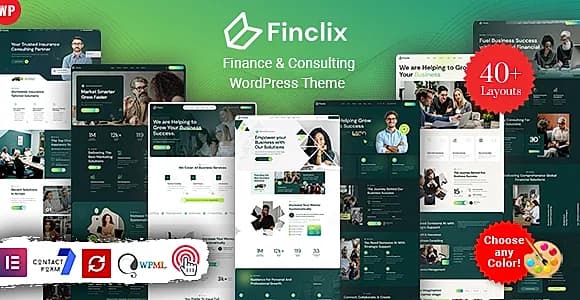 Finclix WordPress Theme