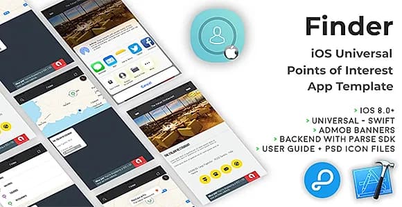 Finder | iOS Universal Points of Interest App (Swift)