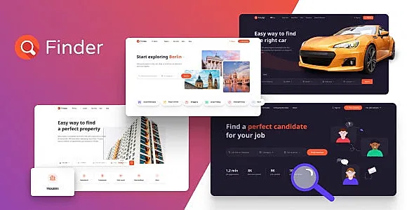 Finder WordPress Theme