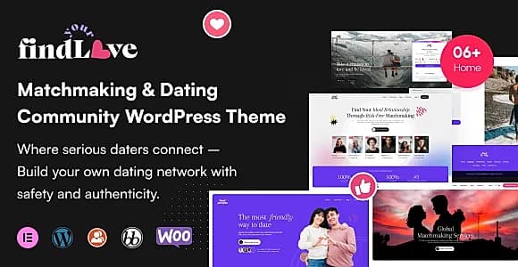 FindLove WordPress Theme
