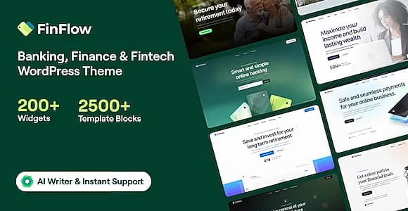 FinFlow WordPress Theme