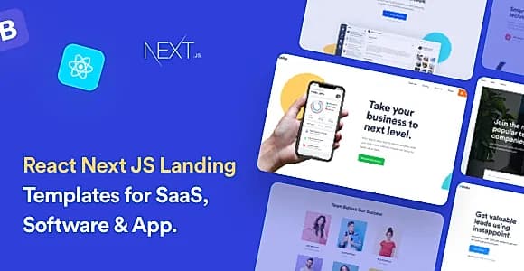 Finity - React Next JS Landing Page Template