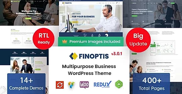 Finoptis WordPress Theme