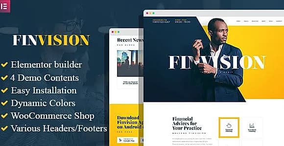 Finvision WordPress Theme