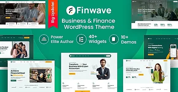 Finwave WordPress Theme