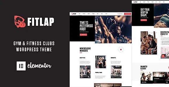 Fitlap WordPress Theme