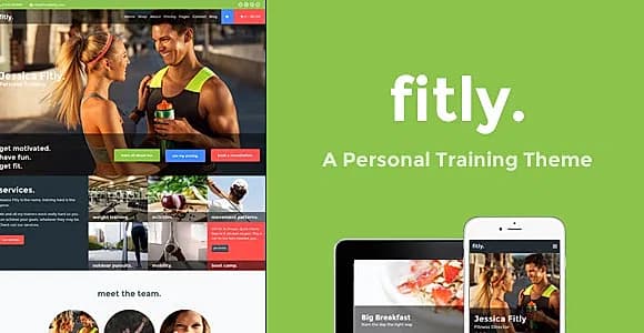 Fitly WordPress Theme