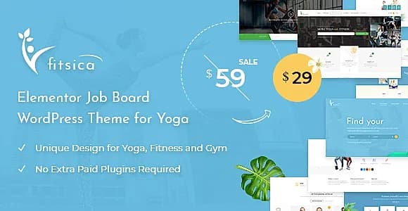 Fitsica WordPress Theme