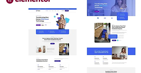 Fiutur - Smarthome Automation Services Elementor Template Kit