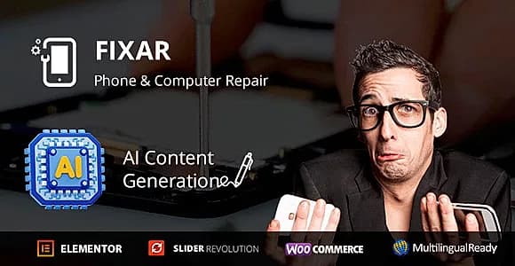 Fixar WordPress Theme