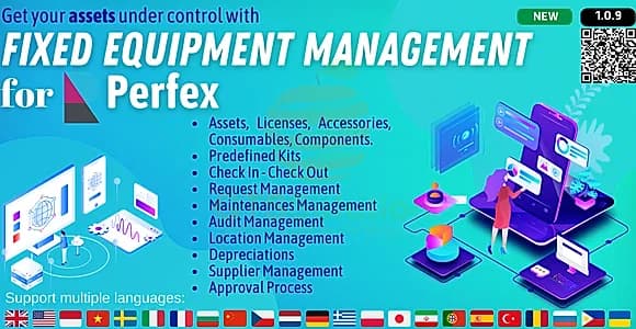 Fixed Equipment Management module for Perfex CRM