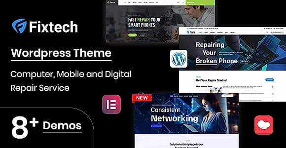 Fixtech WordPress Theme