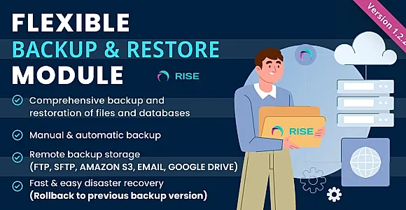 Flexible Backup & Restore Module for Rise CRM
