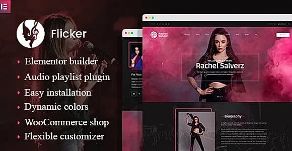 Flicker WordPress Theme