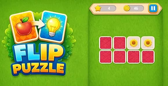 Flip Puzzle – Classic Memory Matching Game