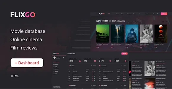 FlixGo – Online Movies, TV Shows & Cinema HTML Template