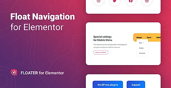 Floater for Elementor WordPress Plugin