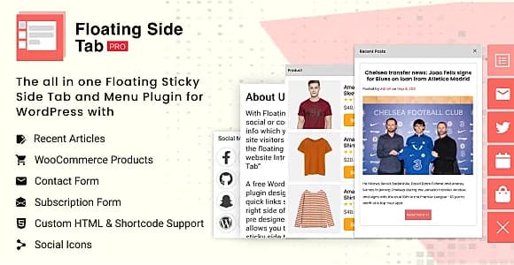 Floating Side Tab PRO