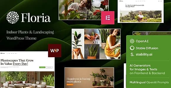 Floria WordPress Theme