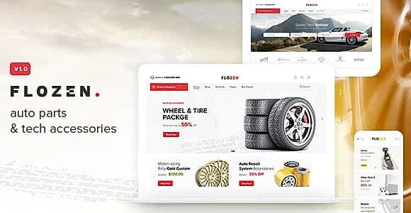 Flozen Theme WordPress Theme