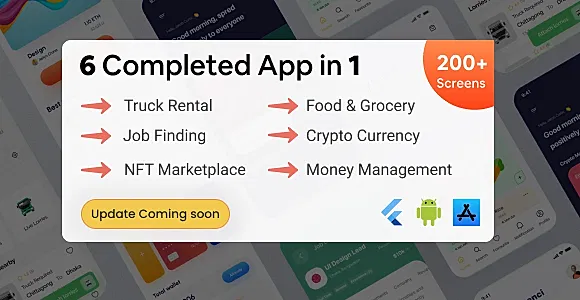 Flutter Apps - Bundle Flutter App Ui Kit