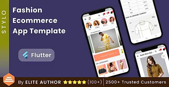 Flutter Ecommerce App Template in Flutter - Myntra Clone Flutter - STYLO