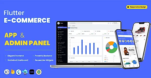Flutter eCommerce App with Admin Panel