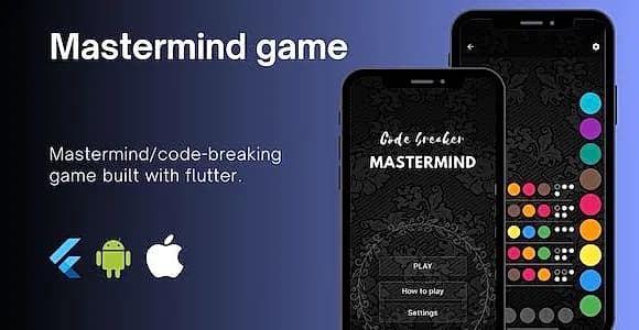 Flutter game app - mastermind