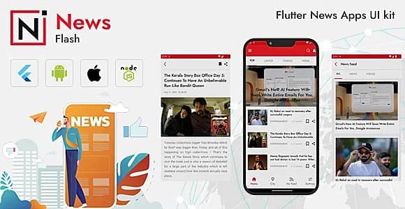 Flutter News Blog App with Admin Panel – Modern & User-Friendly