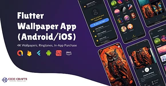 Flutter Wallpaper App with Admin Panel