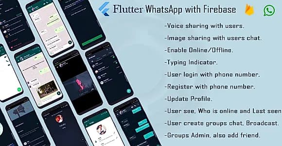 Flutter WhatsApp clone