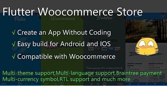 Flutter Woocommerce Store