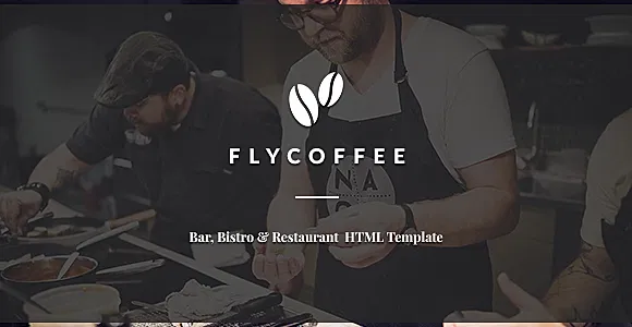 FlyCoffee - Bar and Restaurant HTML Template