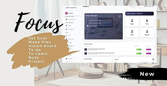 Focus - Laravel Productivity Management tool