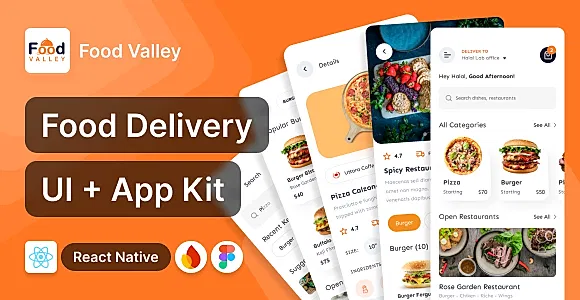 Food App: React Native Food App UI