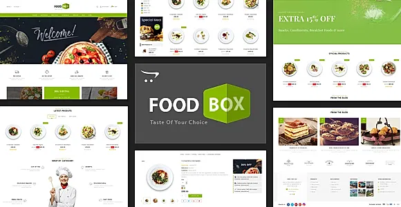 Food Box - Multipurpose Opencart 3.x Responsive Theme