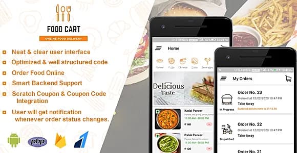 Food Cart - Online Food Delivery App