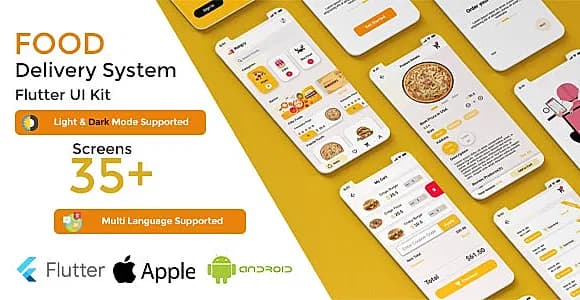 Food Delivery System for Restaurant UI Kit - Hungry