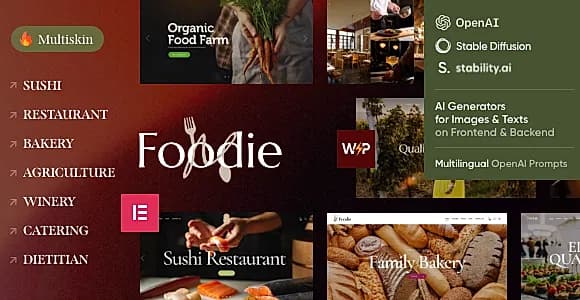 Foodie WordPress Theme