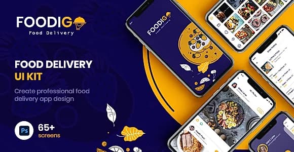FOODIGO | Food Delivery UI Kit