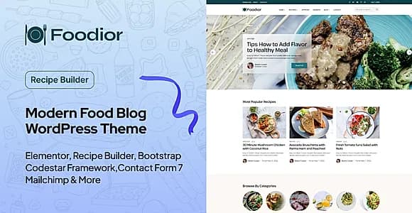 Foodior WordPress Theme