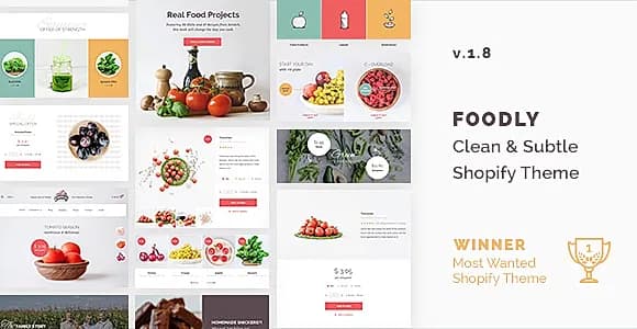 Foodly — One-Stop Food Shopify Theme